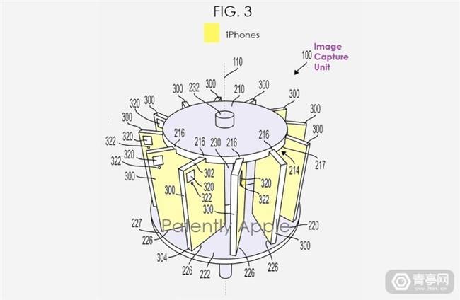 基于14台iPhone手机，苹果全景VR相机专利公布